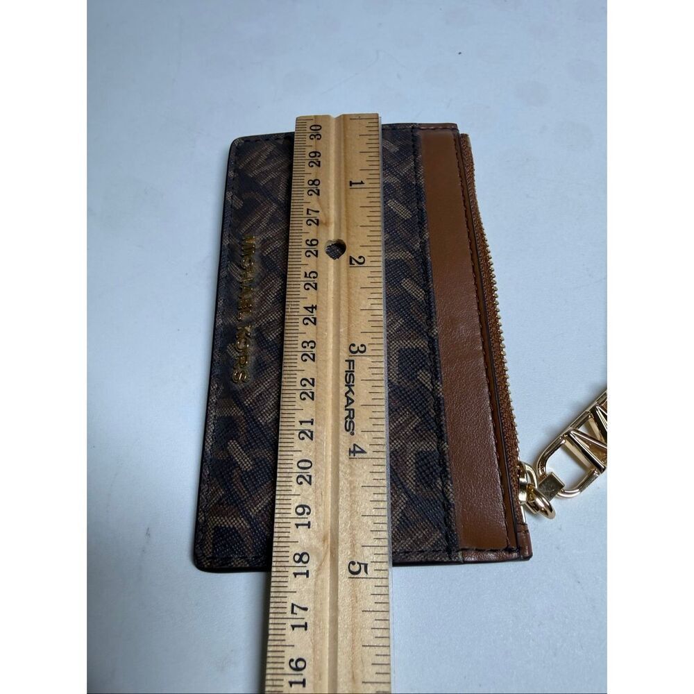 NWOT MICHAEL MICHAEL KORS Empire Small Card Case 5 slots - Picture 6 of 7